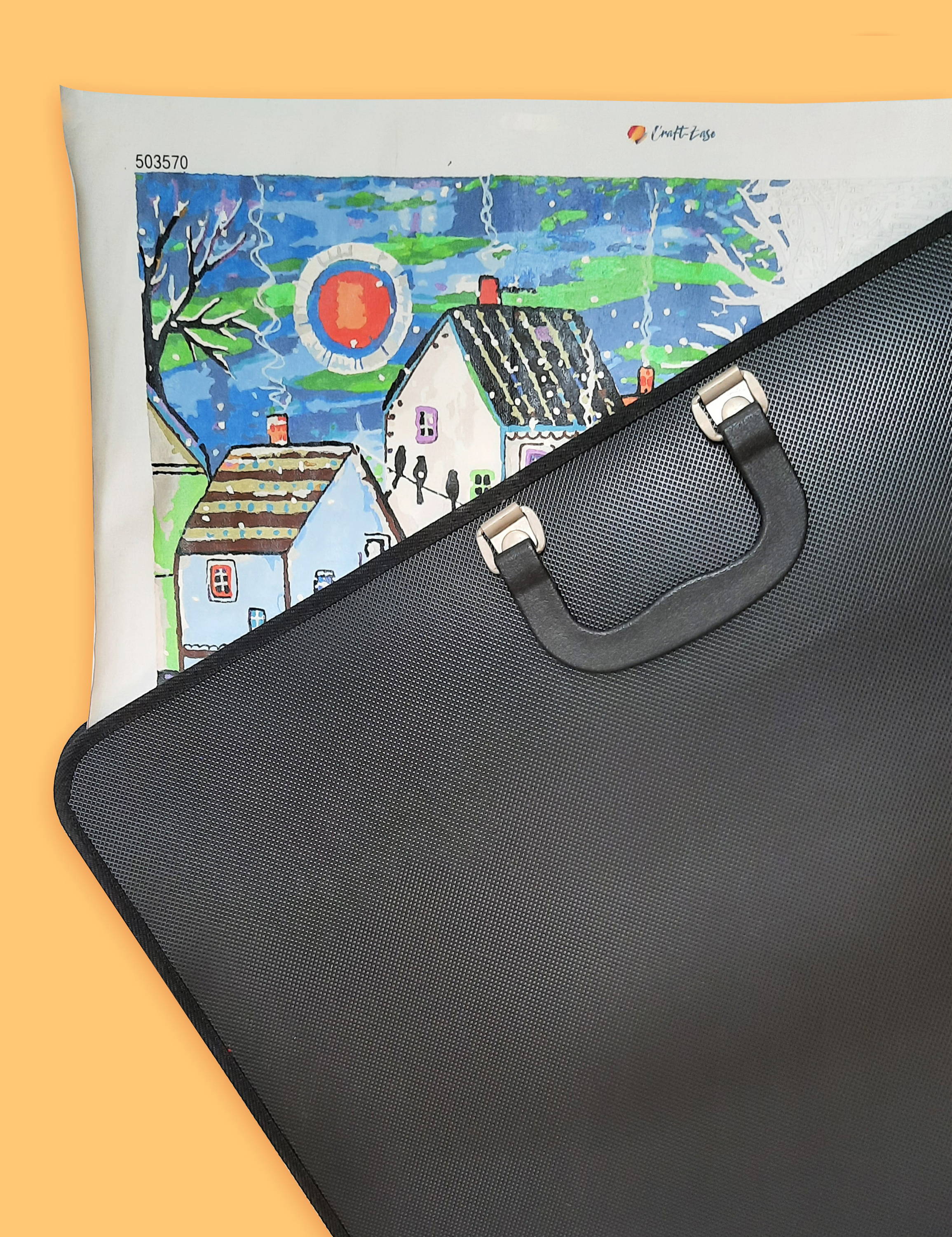 How to Flatten Your Paint by Numbers Canvas